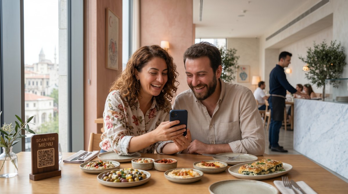 Restoran Müşteri Deneyimi 2026: QR Menüden WhatsApp Siparişe Dijital Yolculuk